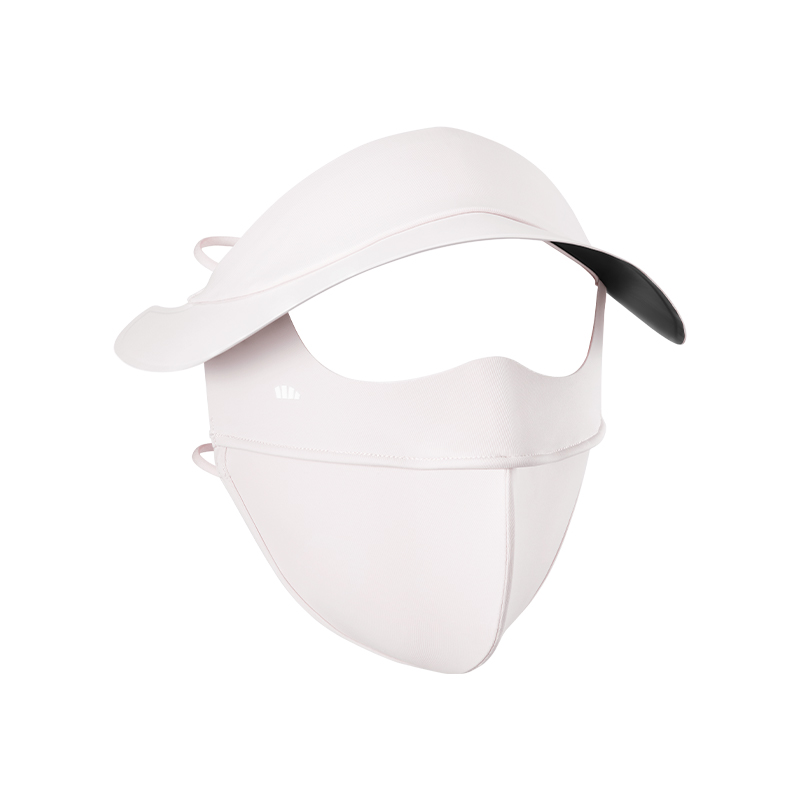 蕉下帽檐款全脸防晒面罩AL33324（单位：个） 浅藕粉